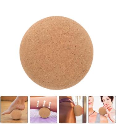 Inoomp 2 Cork Massage Ball for Deep Tissue Myofascial & Foot Therapy - Yoga & Lacrosse Roller - Buy Online on GoSupps.com