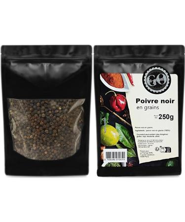 Black peppercorns 250g - LA PLANTIGO - Buy Online on GoSupps.com