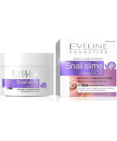 Eveline Skin Care Expert SNAIL SLIME Regenerating Face Cream Day/Night 50ml - Buy Online on GoSupps.com