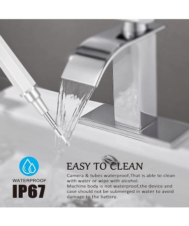 1296P HD Ear Wax Removal Tool with Light & Camera - Earwax Removal Kit for iPhone, iPad, Android Phones - 6 Ear Picks Included | White - Buy Online on GoSupps.com