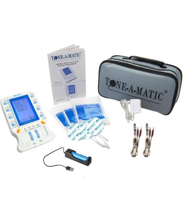 Buy Electronic Muscle Stimulator - 2 Channel TENS EMS | Pain Relief Muscle Building & Toning - International Shipping - Buy Online on GoSupps.com