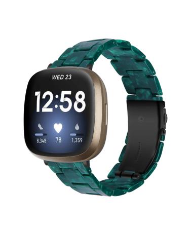 Ruirdot Sense Watchband 5.5 "-7.87" Adjustable sports arm tape light removable limbs replacement bracelet with folding lock Compatible with Versa 3/Sense Smart Watch (R05)