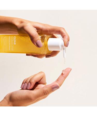 Hero Cosmetics Clear Collective Exfoliating Jelly Cleanser - Gentle Daily Face Wash - Oil Control and Dead Skin Removal - Fragrance and Paraben Free - 5.07 fl oz - Buy Online on GoSupps.com