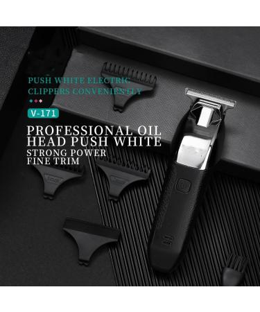 Premium Electric Hair Clippers for Men - USB Rechargeable Precision Blade Oil & Carving Trim - Buy Online on GoSupps.com