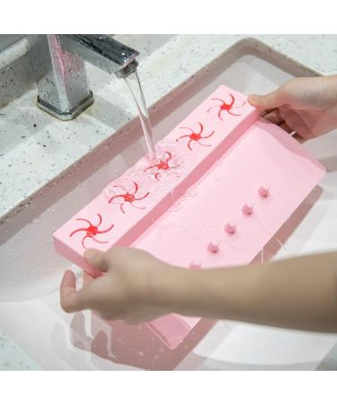 Beautyflier Soft Silicone Nail Polish Bottle Holder Nail Polish Organizer Nail Station for Salon Home DIY Manicure Tools Nail Art (Pink) - Buy Online on GoSupps.com