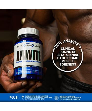Gaspari Nutrition Anavite 5-in-1 Multi-Vitamin Pack with CLA, Omega 3s, Gut and Liver Detox - 30 Servings - Buy Online on GoSupps.com