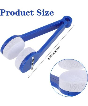 4-Pack Mini Microfiber Glasses Cleaner Brushes for Sunglasses Black Blue Green Red | Perfect Glasses Cleaning Tools - Buy Online on GoSupps.com