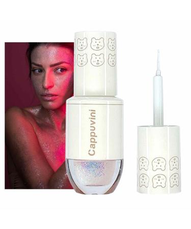 Liquid Eye - Liquid Bowling Eye Shadow Makeup 0.05oz Trending Makeup Shimmer Shiny Lustre Long Lasting Effect for Daily Makeup Shakven 01