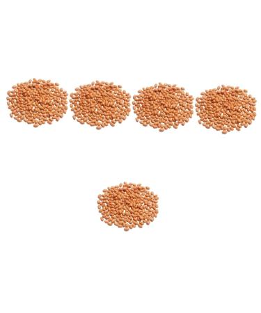 ABOOFAN 5pcs 1 Educational Peanut Prop Peanut Kernels Prop Food Toy Lifelike Peanut Artificial Peanut Kernels Peanut Model Fake Nut Ornament Kitchen Realistic Food Play Decoration Fake Pvc