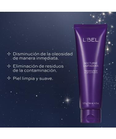L BEL Nocturne Gel Limpiador Facial Efecto Purificador - Limpieza Profunda | Env o Internacional - Buy Online on GoSupps.com