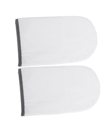FOMIYES Moufles de Soin Mains la Paraffine en Tissu ponge Isolants Chauffants pour Bain de Cire Spa Manucure Entretien Peau Couleur Al atoire
