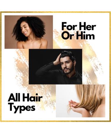 Black Widow Hair Growth Oil - 2oz Natural Formula for Thicker Longer Hair | Boost Hair Growth & Nourish Scalp - Buy Online on GoSupps.com