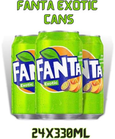 Fanta Exotic Tropical 24 x 330ml - Buy Online on GoSupps.com