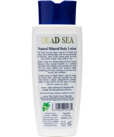 Malki Natural Mineral Body Lotion 250 ml - Buy Online on GoSupps.com