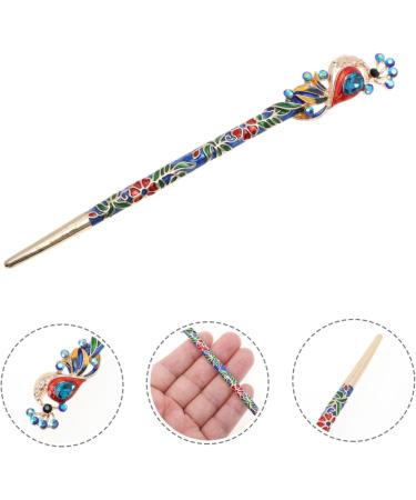 Housoutil Hairpin Hair Fork Metal Hair Clip Chinese Hair Stick Bun Holder Hanfu Hair Accessories Hair Barrette Girl Hair Clips Girls Hair Clips Chinese Style Miss Hair up Alloy - Buy Online on GoSupps.com
