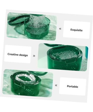 Frcolor 3-Piece Retainer Storage Box | Small Container for Retainer Cleaning & Organization | International Shipping Available - Buy Online on GoSupps.com