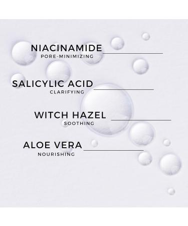 Niacinamide Toner - Clarifying Firming and Alcohol-Free Formula with Salicylic Acid Witch Hazel and White Willow Diminishes Sebum Production and Unclogs Pores - 6.7 oz by Georgette Klinger - Buy Online on GoSupps.com