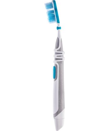 Dr.BEST Vibration Polimed Toothbrush - Medium (4 Pack) | 9x Better Gum Line Cleaning Performance - Buy Online on GoSupps.com