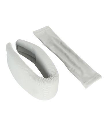 Cervical Collar with Neck Support | Soft Breathable Pain Relief for Men & Women - Gray - Buy Online on GoSupps.com