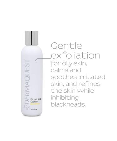 DermaQuest DermaClear Cleanser - Best Acne Face Wash & Exfoliator with Mandelic Acid & Tea Tree Oil (6 oz) | International Shipping - Buy Online on GoSupps.com