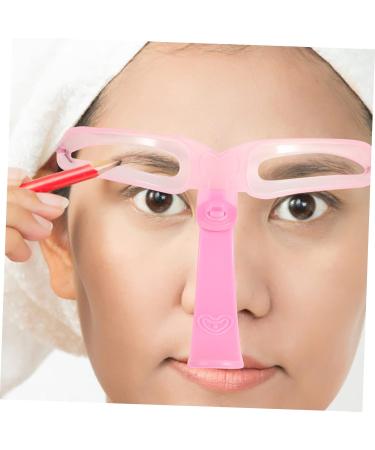 Angoily Eyebrow Tools 6 Sets Eyebrow Aid Specialty Tools Pro Tools Plastic Eyebrow Stencil Four Generations Shaper Modify 12X11X8CMx2pcs Pinkx2pcs - Buy Online on GoSupps.com