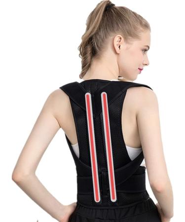 Posture Corrector Back Posture Brace Clavicle Support Stop Slouching and Hunching Adjustable Back Trainer Unisex (Color : Blue Size : Xx-Large) (Black XXXX) (Black Small) - Buy Online on GoSupps.com