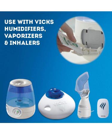 Vicks VapoPads Waterless Vaporizer Scent Pads - 6 Count, Long Lasting Relief - Buy Online on GoSupps.com