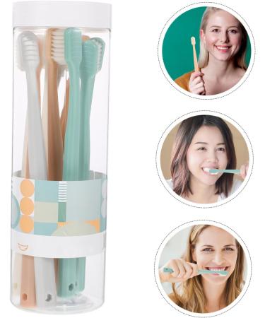 Buy Minkissy 10-Pack Soft Travel Toothbrushes | Affordable Daily Oral Hygiene | Portable & Wear-Resistant - Buy Online on GoSupps.com