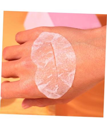 POPETPOP 1000Pcs Silk Lip Mask Paper Collagen Crystal Lip Moisturizing Pink Lip Masks Gel Lips Care Patches Woman Plant Fiber Purifying Milk White Invisible - Buy Online on GoSupps.com