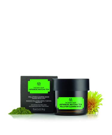 The Body Shop Japanese Matcha Tea Pollution Clearing Mask by The Body Shop for Unisex - 2.6 oz Mask
