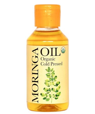 DAANA Organic Moringa Oil for Skin: Extra Virgin  Cold Pressed (4 fl oz) 4 Fl Oz (Pack of 1)