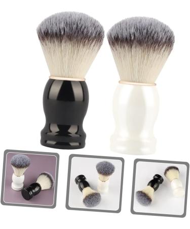 Fomiyes Manual Razor Brush & Mustache Grooming Tool - Wooden Handle Beard & Barturry Brush Accessories for Men - Ideal Household Gift - Buy Online on GoSupps.com