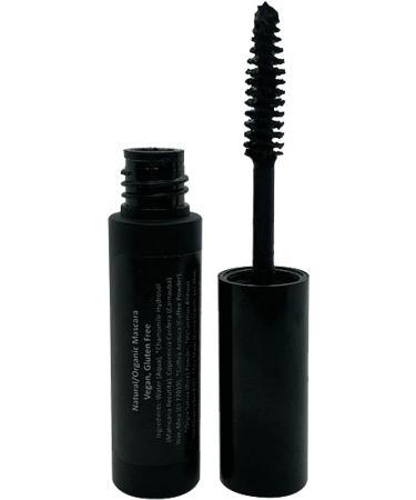 Mom's Secret 100% Natural Mascara Black  Organic  Vegan  Paraben & Gluten Free  Strengthens & Volumes  Stays on all day  Made in the USA  0.25 ounce - Buy Online on GoSupps.com