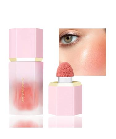 Liquid Blush Makeup Soft Cream Blushers for Cheeks Make Up Blush Stick Natural Looking Color Long-Wearing Smudge Proof Waterproof Lightweight Blush Makeup Cream Blusher for Mature Skin (rose) rose 7 g (Pack of 1)