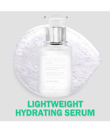 Centella Asiatica 84% Cica Cicasol Ampoule 30mL Serum for Face - Repair, Soothe, and Moisturize Skin - Reduce Hot Flush and Irritations - Natural Active - Buy Online on GoSupps.com