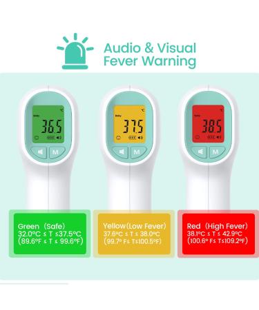 Buy RoHS Non-Contact Digital Infrared Thermometer - Accurate & Safe for Adults Kids Babies & Elderly | Fast International Shipping - Buy Online on GoSupps.com
