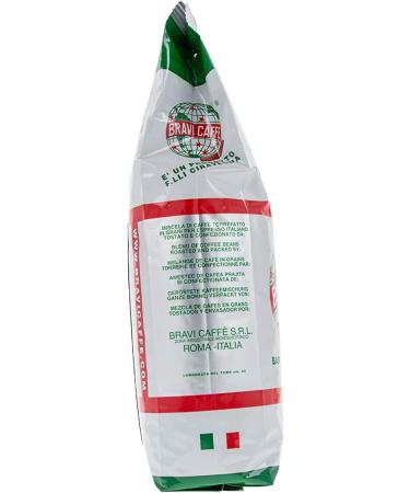 Bravi Caff - Caf en grain de torr faction artisanale italienne - M lange "BAR" - Paquet de 1 kg Bar 1 kg (Lot de 1) - Buy Online on GoSupps.com