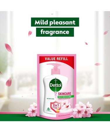 Dettol Skincare pH Balanced Liquid Handwash Refill Pouch (175ml) pack of 3 - Buy Online on GoSupps.com