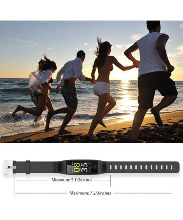 ZURURU Fitness Tracker - Blood Pressure & Heart Rate Monitor - Waterproof Activity Watch - Pink - Buy Online on GoSupps.com