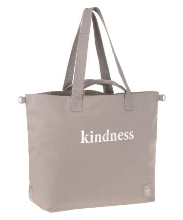 L SSIG Baby Shopping Bag Stroller Bag Organic Cotton Washable/Green Label Cotton Statement Shopper Taupe 1101034273