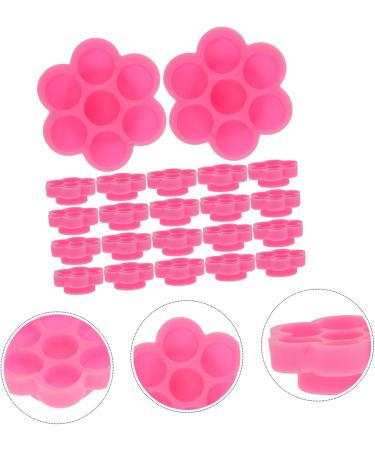 200pi ces Conteneur De Vernis Ongles Et Porte-cils Jetable Compact Portable Fonction De Retardement S chage Pour Extension De Cils Salon - Buy Online on GoSupps.com