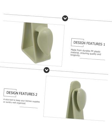 Alipis 30 Pcs Cabinet Door Hook Plastic Clothes Hanger Door Back Hook Plastic Sundry Door Hook Blush Drawer 9x3.2cmx3pcs Greenx3pcs - Buy Online on GoSupps.com