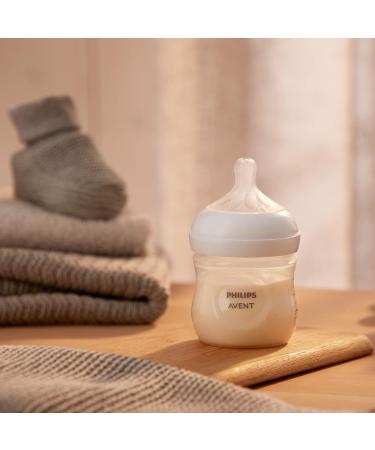 Philips Avent Natural Response Baby Bottle - 125ml | BPA Free | Newborns and Up | 0+ Months | Model SCY900/01 - Buy Online on GoSupps.com