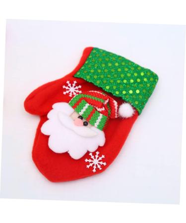LABRIMP 3pcs Ornament Candy Bags Christmas Decor Christmas Pouch Christmas Bag Gloves Window Bag Size 2 As Shown - Buy Online on GoSupps.com
