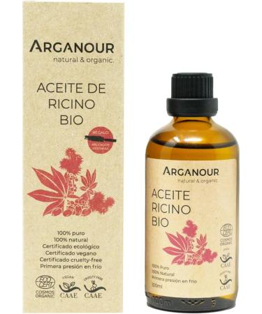 Arganour castor oil 100% pure 100ml - Buy Online on GoSupps.com