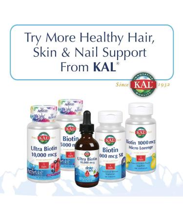 Kal Silica Plus Tablets - 90 Count | Hair, Skin & Nail Health Supplement - Buy Online on GoSupps.com