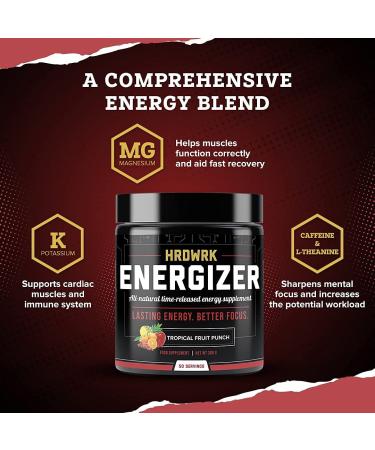 HRDWRK Keto Electrolytes Powder 50 Servings - Sugar Free Electrolyte Drink with Potassium and Magnesium - Pre-Workout Energy Booster - Buy Online on GoSupps.com