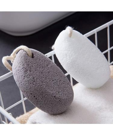 Premium 2-in-1 Glass Foot Scrubber & Pumice Stone - Ideal for Pedicure & Foot Care | International Shipping Available - Buy Online on GoSupps.com