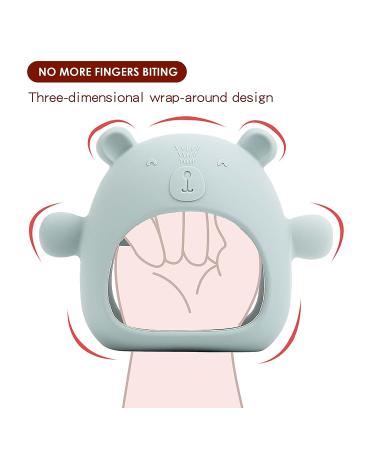 Komfy LilLove Bear Mitten Teether for 3+ Months Babies - BPA Free, Anti-Drop, Sustainable, Washable & Non-Toxic - Caramel - Buy Online on GoSupps.com