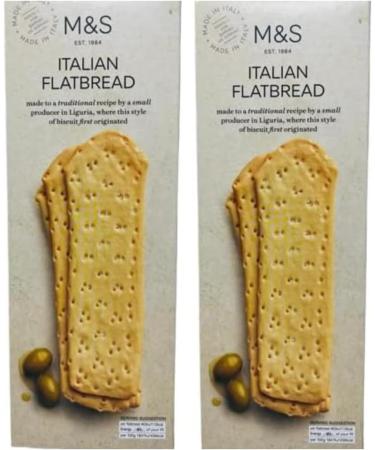 Marks & Spencer Flatbread 150g M&S Food - 2 Pack in a Premier Life Store Box - Buy Online on GoSupps.com